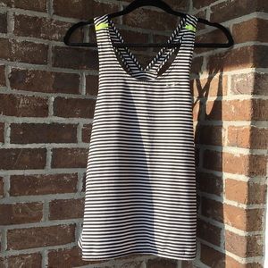 Nike Dry fit loose Small stripped workout tank